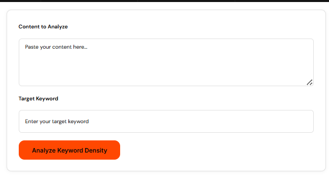 Keyword Density Checker image